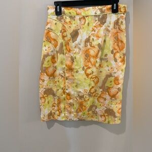 Antonio Melani Aisleen Skirt in Citrus Garden Garden Party - Size 6